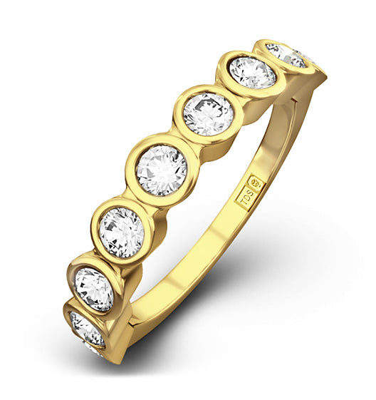Emily 18K Gold Diamond Eternity Ring 1.50CT G/VS